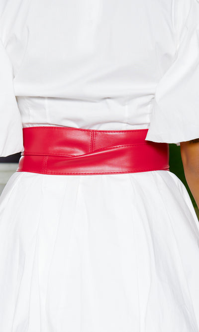 Waistband Belt - Red - Cutely Covered