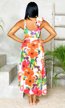 Sunny Seduction | 1 Piece Swimsuit - Floral White PREORDER - Cutely Covered