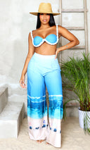 Shore Thing | Pants Set - Blue White FINAL SALE - Cutely Covered