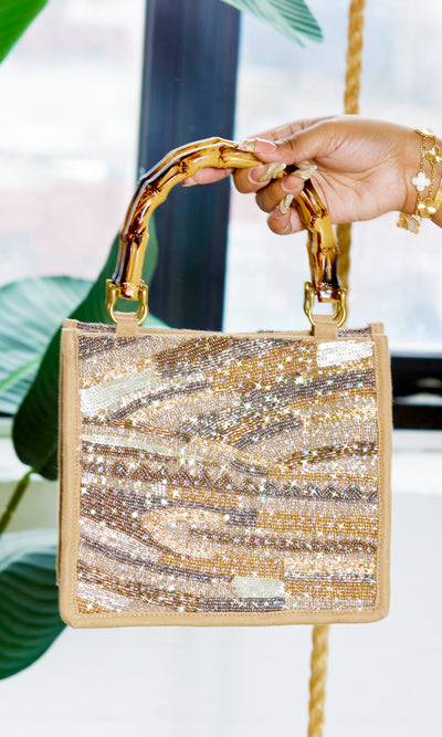 Golden Elegance Bag - Cutely Covered