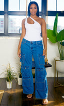 Denim Cargo - Cutely Covered