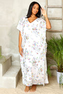 Elegant Amari | Sequin Maxi Dress - White - Cutely Covered