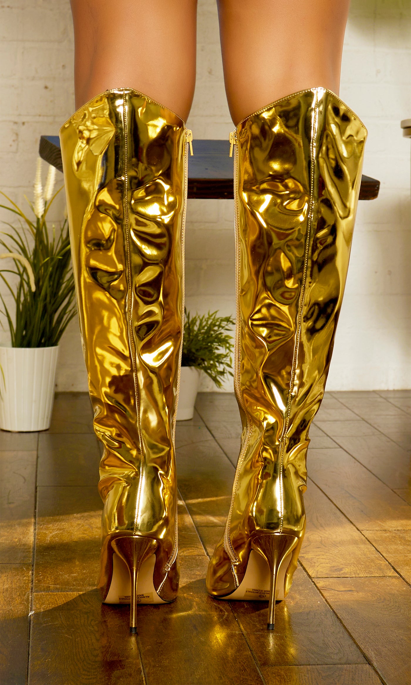 Golden Life Boots - Cutely Covered