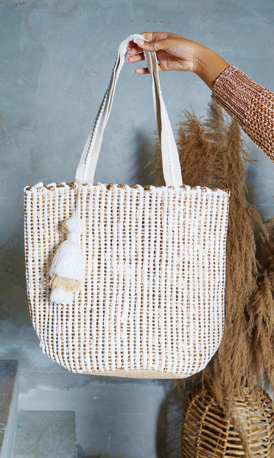Eco-Chic Canvas Market Tote Bag - Cutely Covered