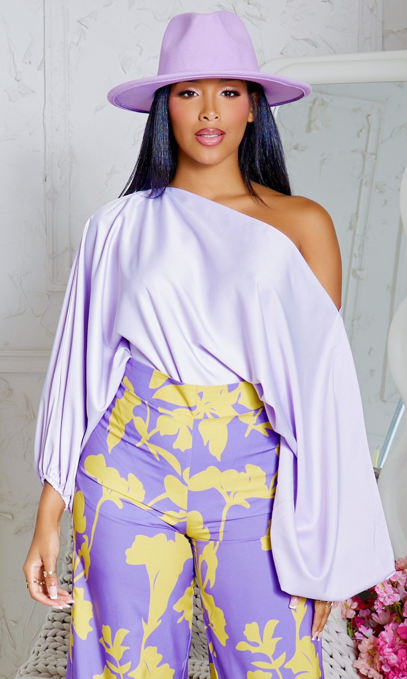 Adore | Fearless Fashion Top - Lavender - Cutely Covered