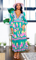 Retro Green Grapes Print Swimsuit & Skirt Set PREORDER - Cutely Covered