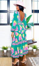 Retro Green Grapes Print Swimsuit & Skirt Set PREORDER - Cutely Covered