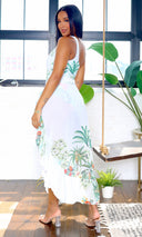 Tropical Palm | One-Shoulder Swimsuit & Cover-Up Skirt Set - PREORDER - Cutely Covered
