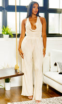 Pleated Fusion - Blouse and Pants Duo - Cutely Covered