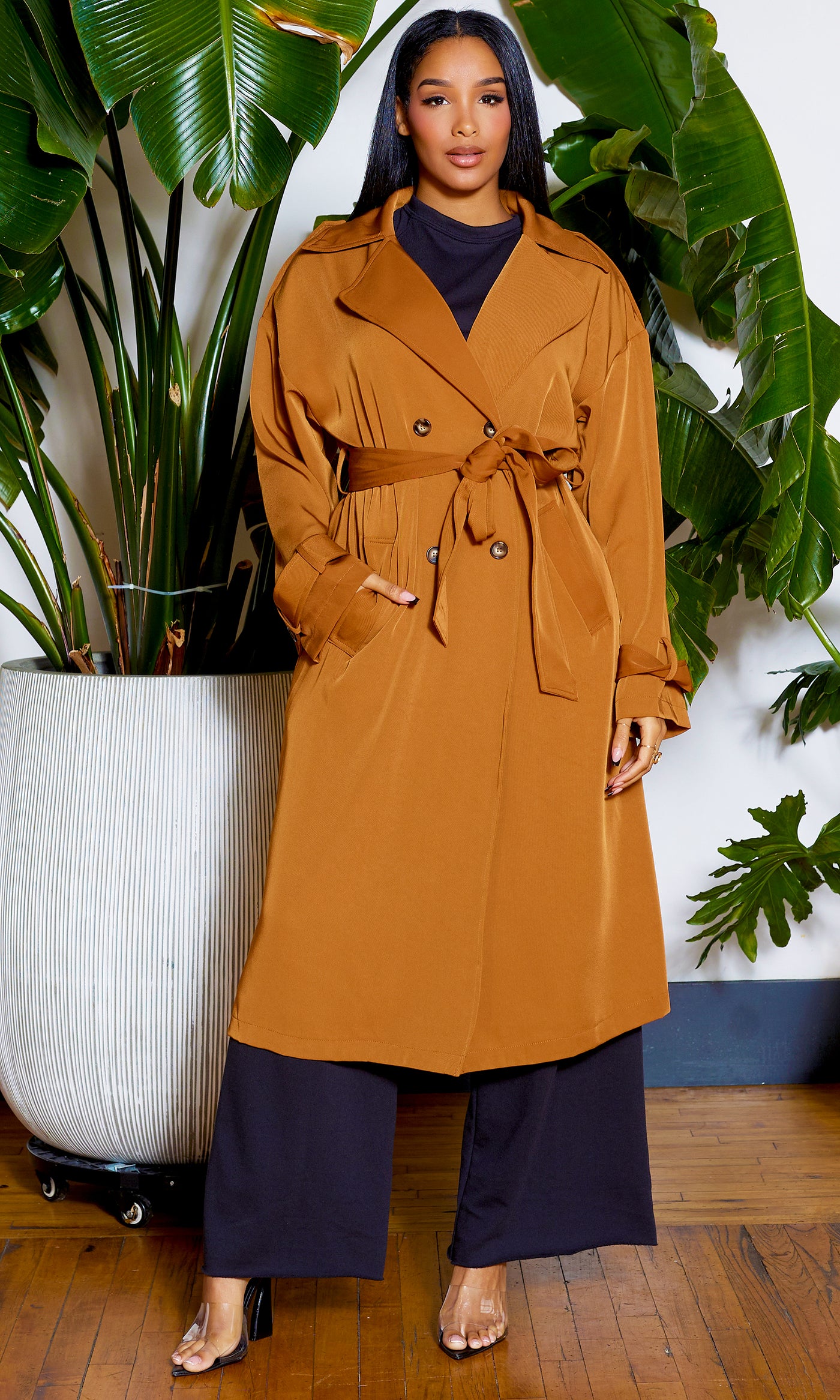 Making Moves | Coat - Camel - Cutely Covered