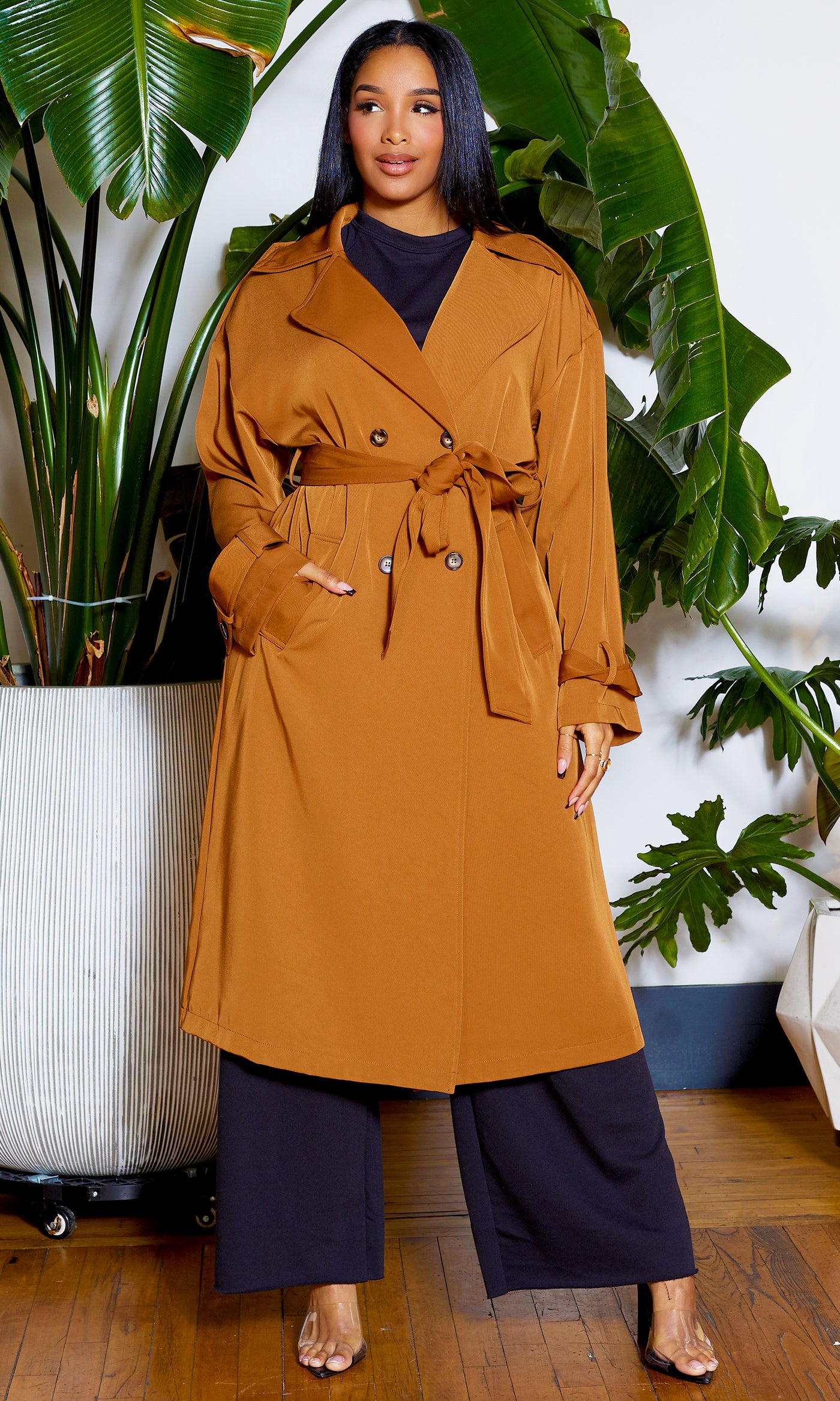 Making Moves | Coat - Camel - Cutely Covered