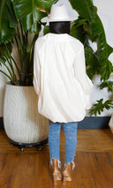 Serenity Breeze White Blouse - Cutely Covered