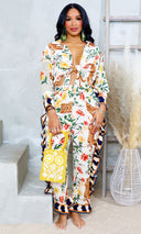 Citrus Bloom Beaded Mini Tote - Cutely Covered
