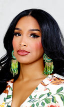 Sparkling Splendor Beaded Earrings - Cutely Covered