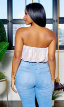 Shimmer Top-Gold - Cutely Covered