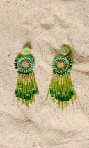 Sparkling Splendor Beaded Earrings - Cutely Covered
