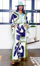 Bora Bora  | Print Pants Set -  Sage PREORDER Ships Mid March - Cutely Covered