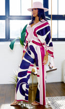 Bora Bora  | Print Pants Set -  Mauve PREORDER Ships Mid March - Cutely Covered