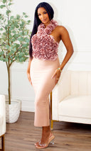 Valencia Petal Dress Preorder Ships End Oct- Early Nov - Cutely Covered