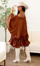 Lauren Off Shoulder Boho Dress - Cutely Covered