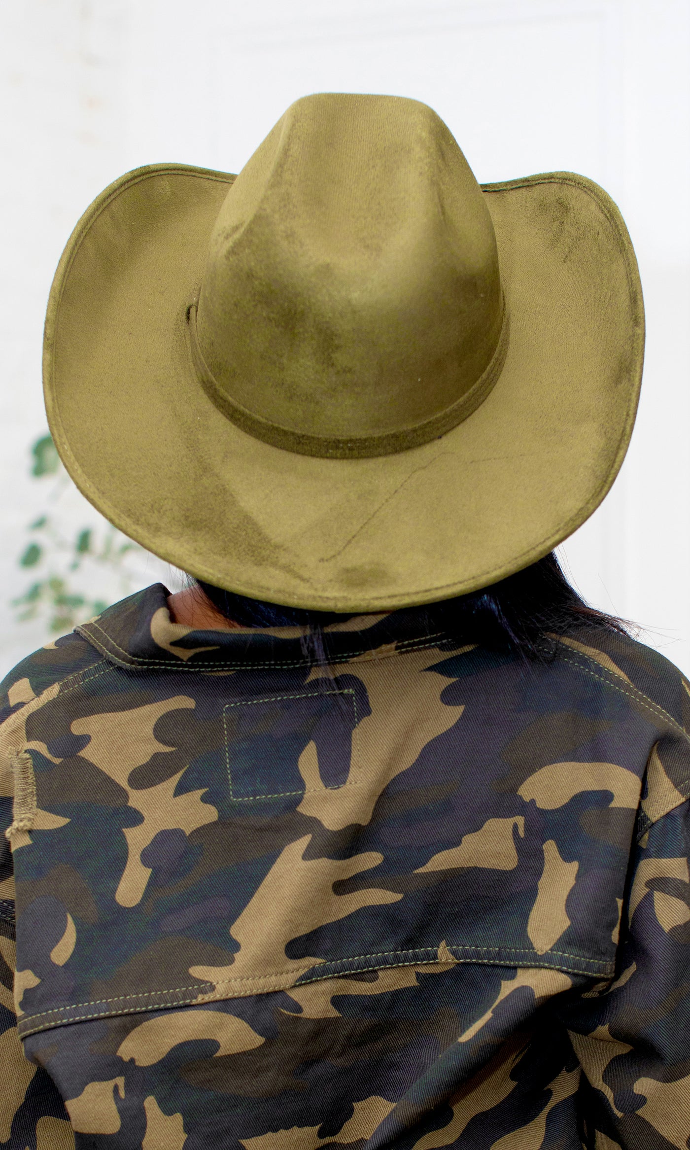 Western Edge Hat - Olive - Cutely Covered