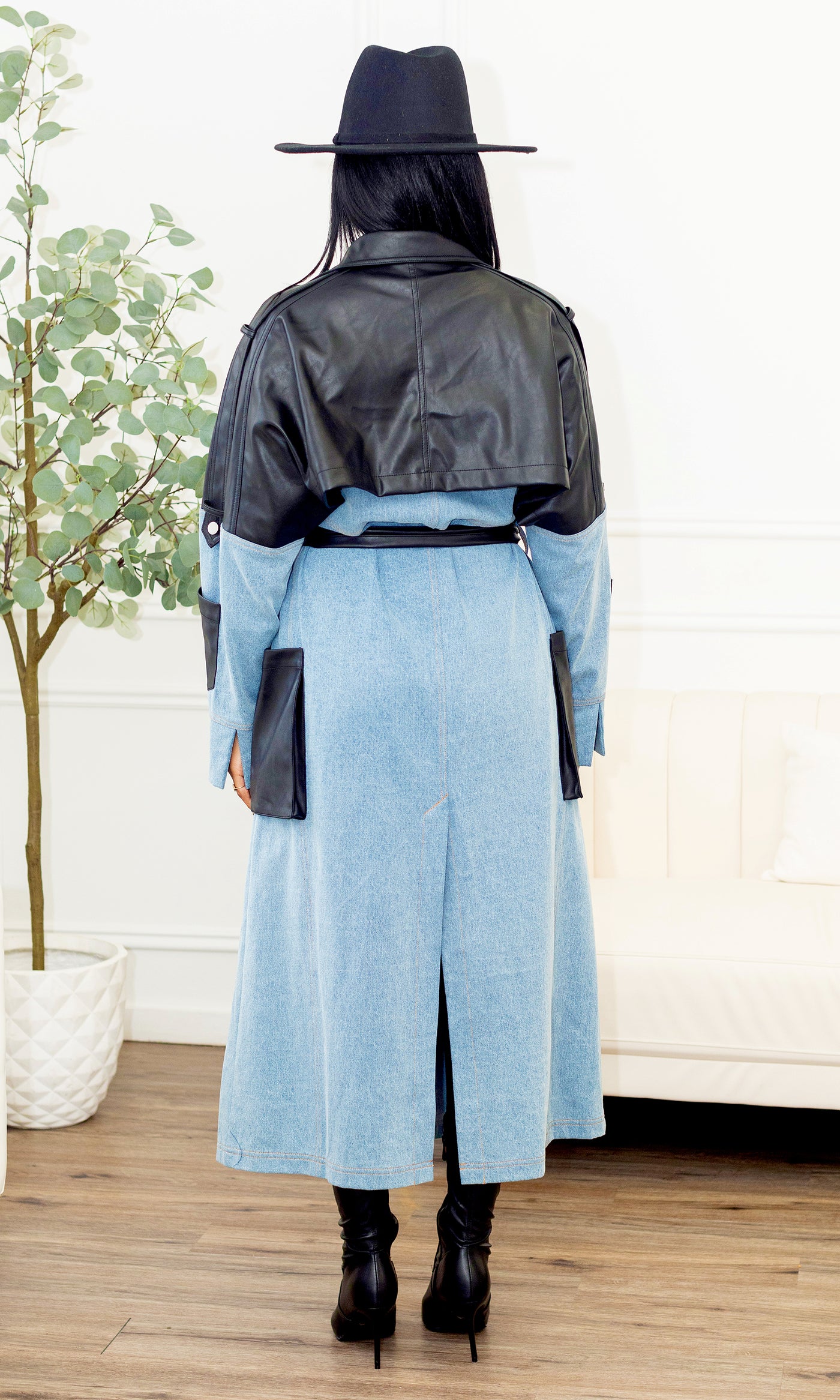 Jean Jacket Coat - Cutely Covered