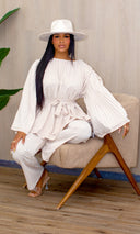 Itzel Pleated Two-Piece Set - Cutely Covered