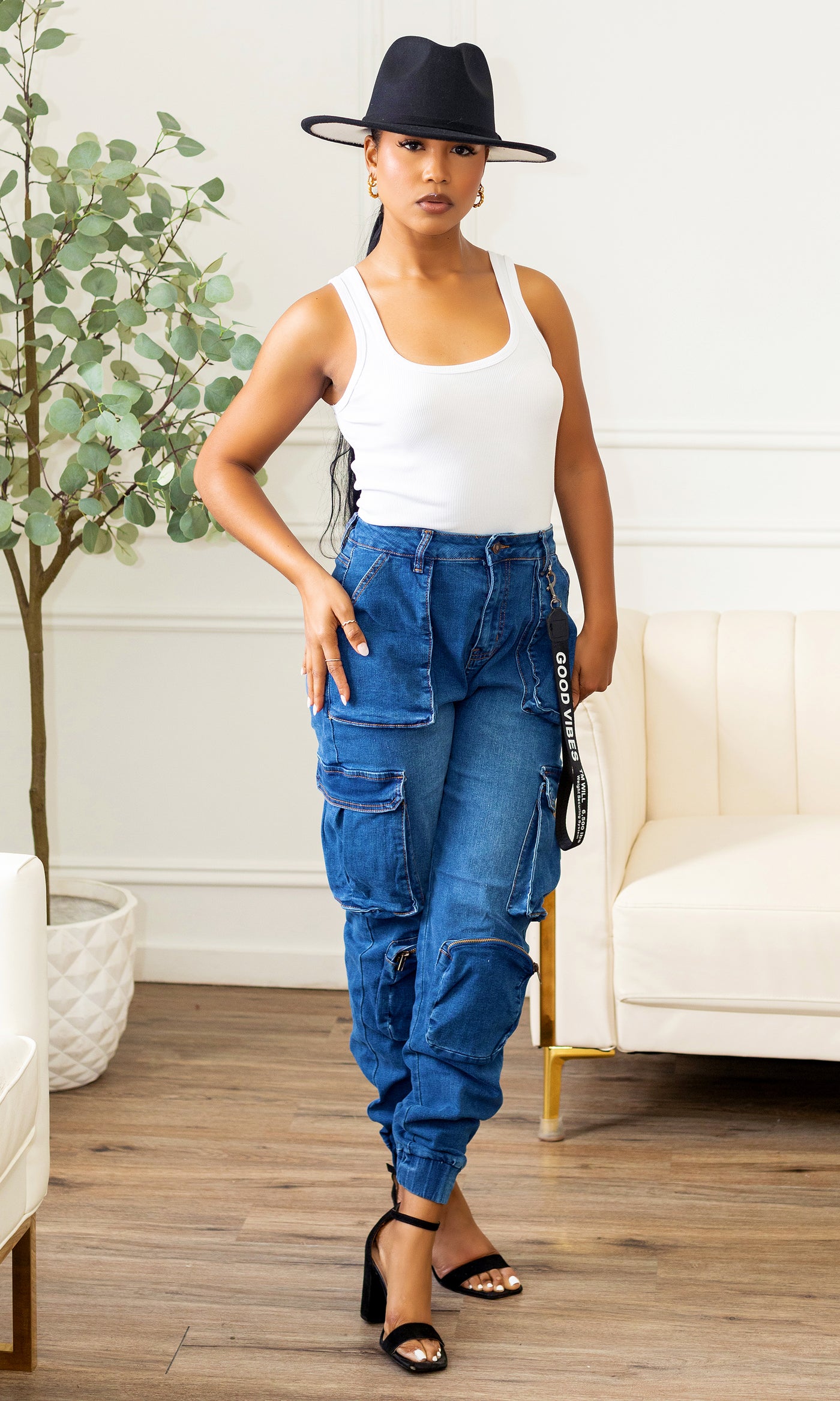 Jetsetter Cargo Jeans J2 - Cutely Covered