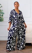 Brooklynn Printed Jumpsuit - Cutely Covered