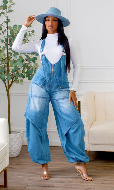 Vega Utility Jumpsuit Preorder Ships End Sep - Early Oct - Cutely Covered