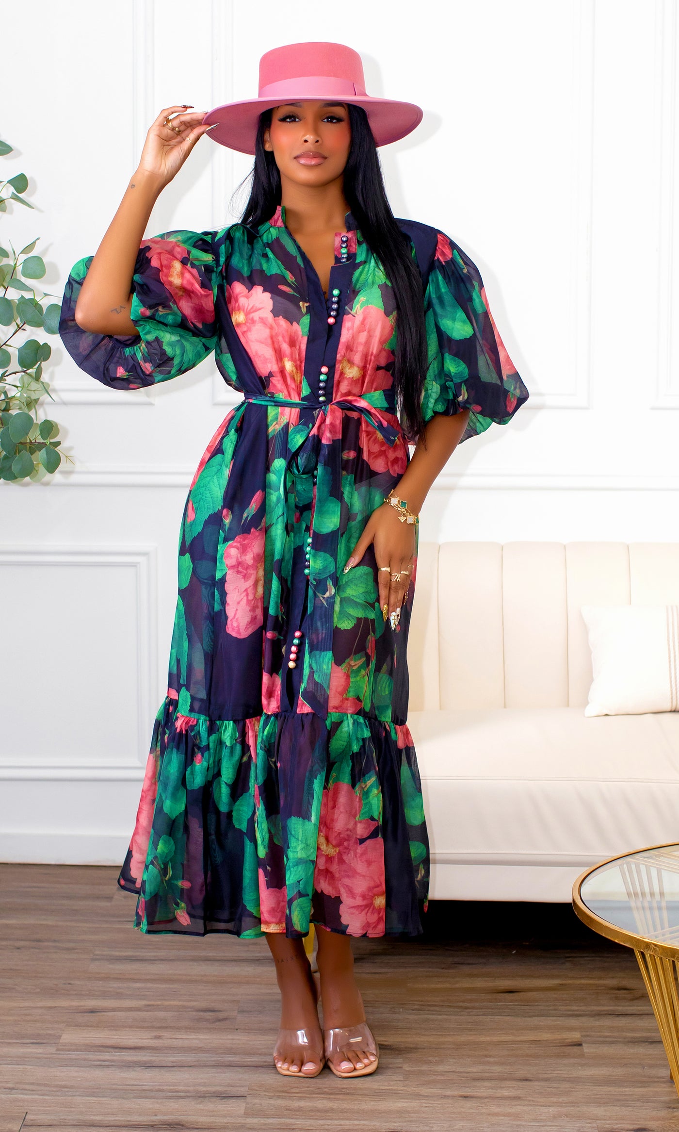 Veyla Floral Maxi Dress - Cutely Covered