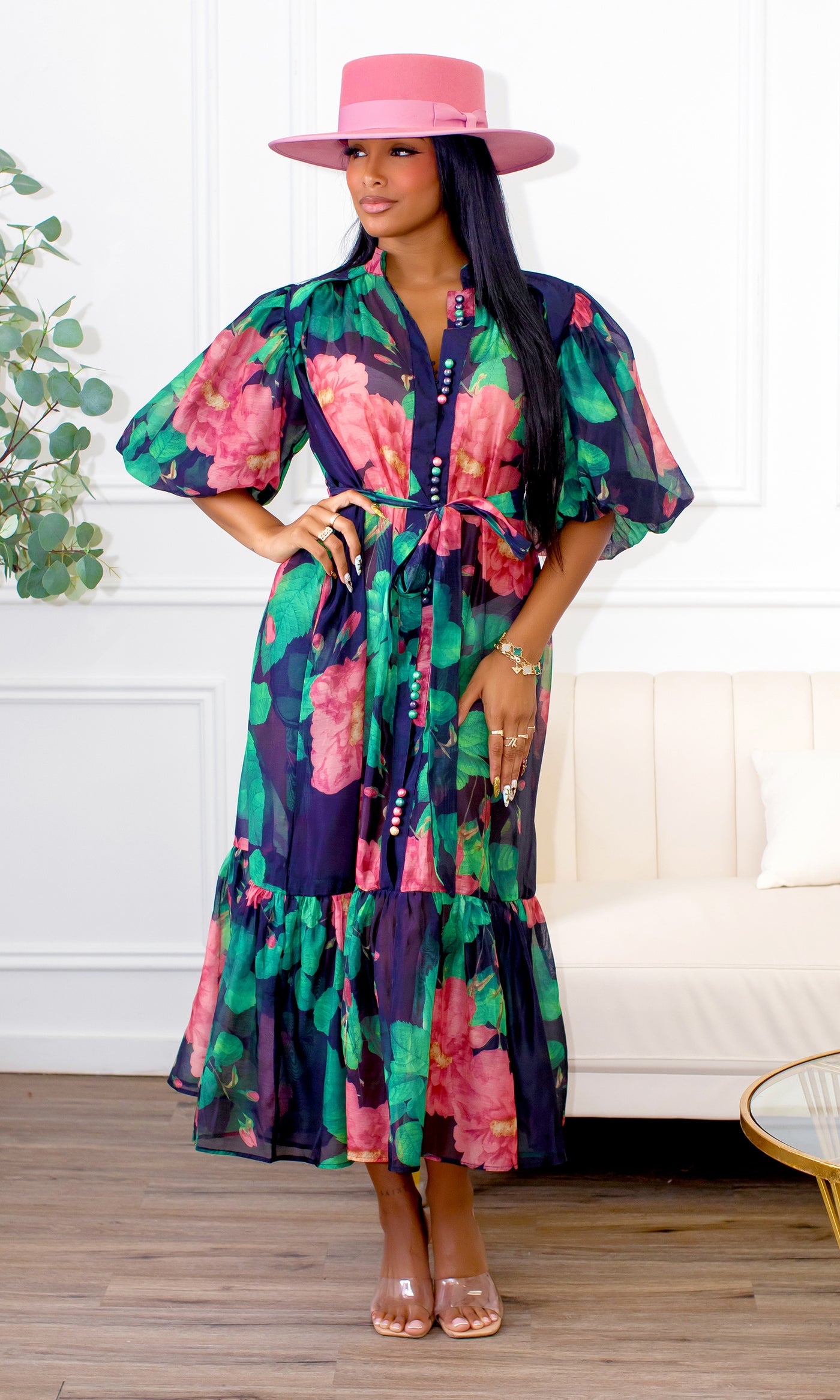Veyla Floral Maxi Dress - Cutely Covered