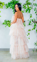 Effortlessly Chic Oatmeal Flowy Dress - Cutely Covered