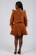 Bertha Caramel Dress