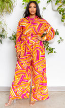 Abstract Pants Set - Cutely Covered