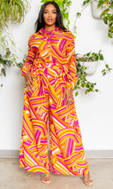 Abstract Pants Set - Cutely Covered