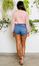 Deep V Sequin Shoulder Bodysuit - Cutely Covered