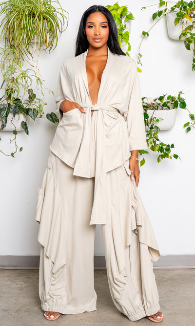 Luxury | Jersey Cardigan Set PREORDER Ships end October - Cutely Covered
