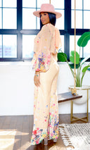 Celine Butterfly  Pants Set - Light Peach FINAL SALE - Cutely Covered