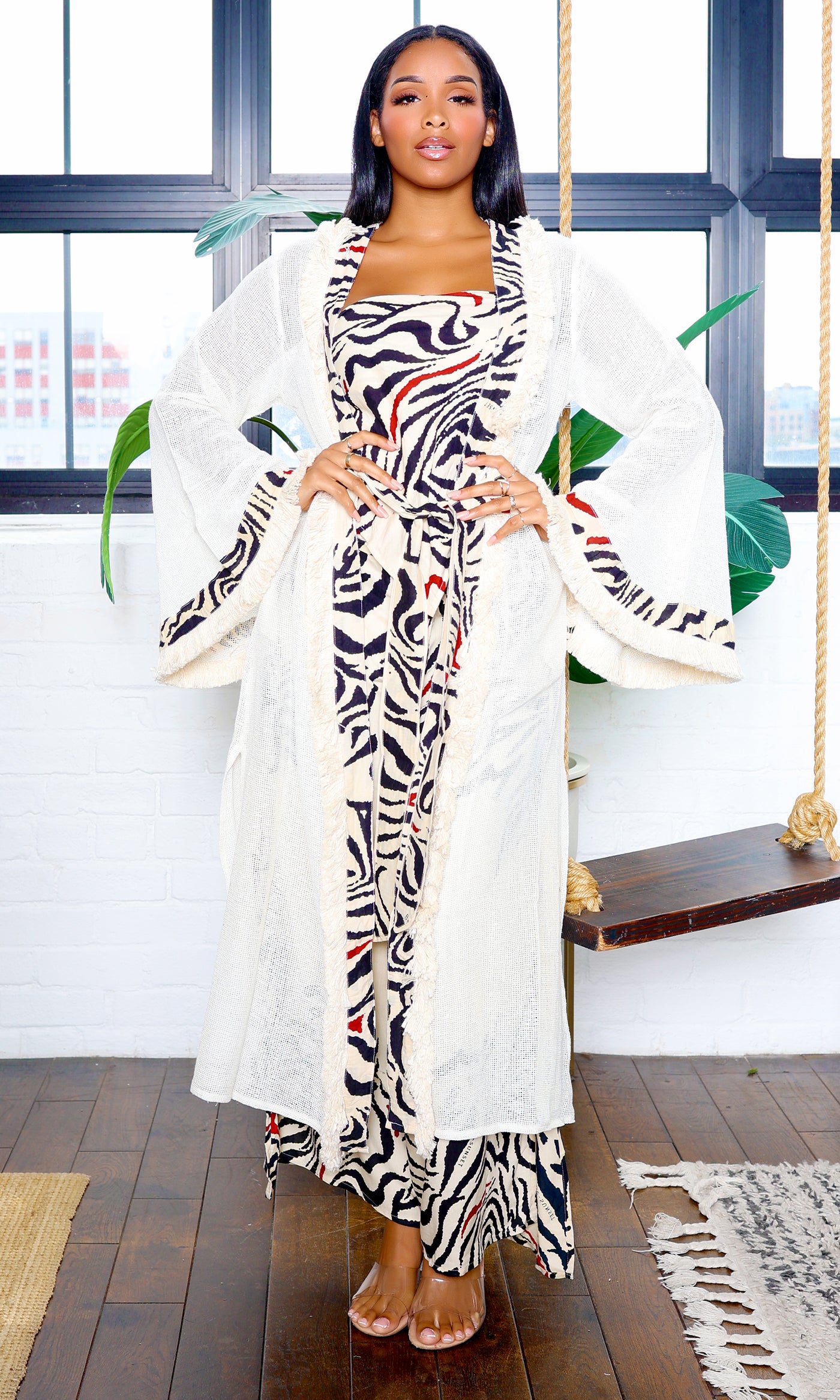 Kaia | Kimono Women - White