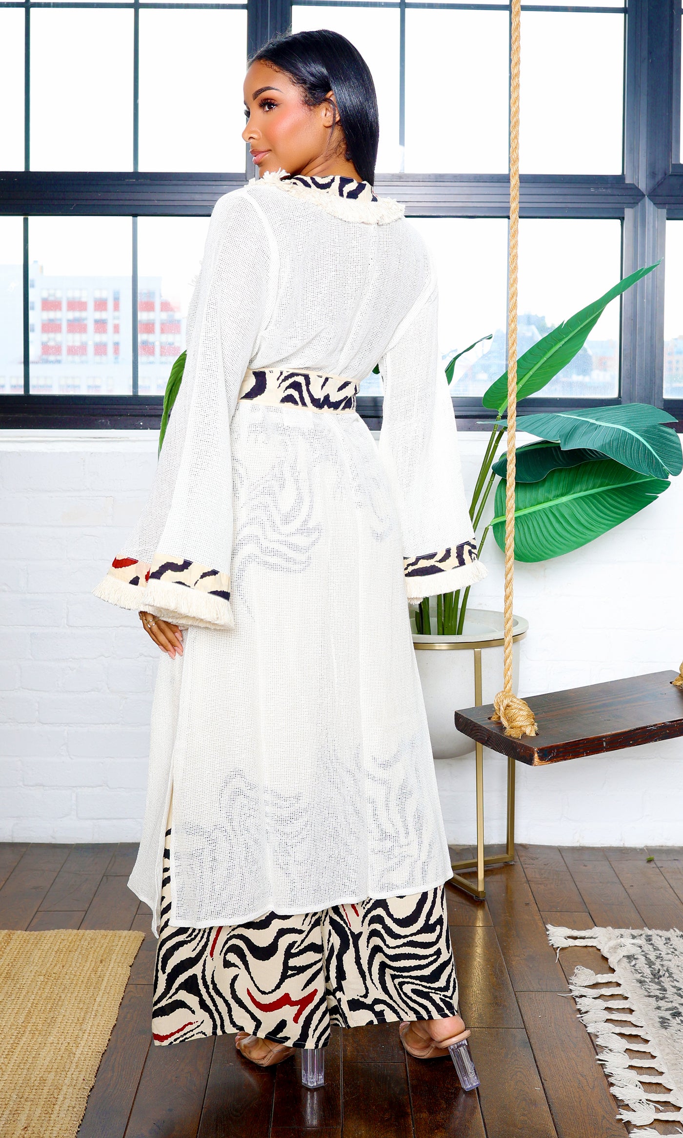 Kaia | Kimono Women - White