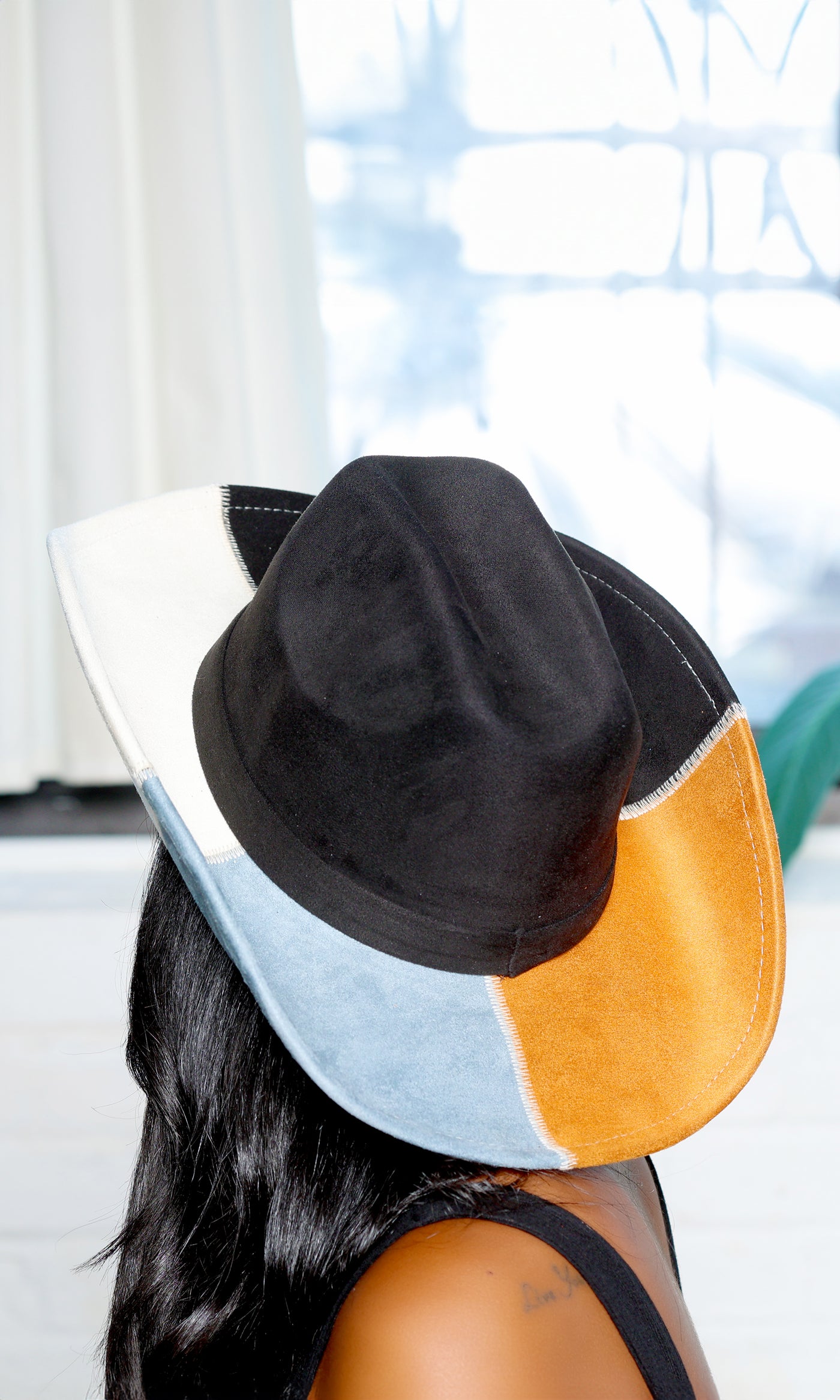 Samantha | Oreo Cowboy Hat  - Multicolor