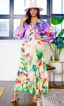 Ryleigh V-Neck Long Sleeve Dress PREORDER - Cutely Covered