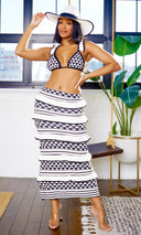 Maisie Crochet Knit Skirt Set PREORDER - Cutely Covered