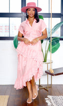 Peachy | Layers Ruffle Tier Skirt Set FINAL SALE - Cutely Covered