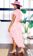 Peachy | Layers Ruffle Tier Skirt Set FINAL SALE - Cutely Covered