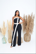 Serena's Seven | Strapless Jumpsuit - Black FINAL SALE - Cutely Covered