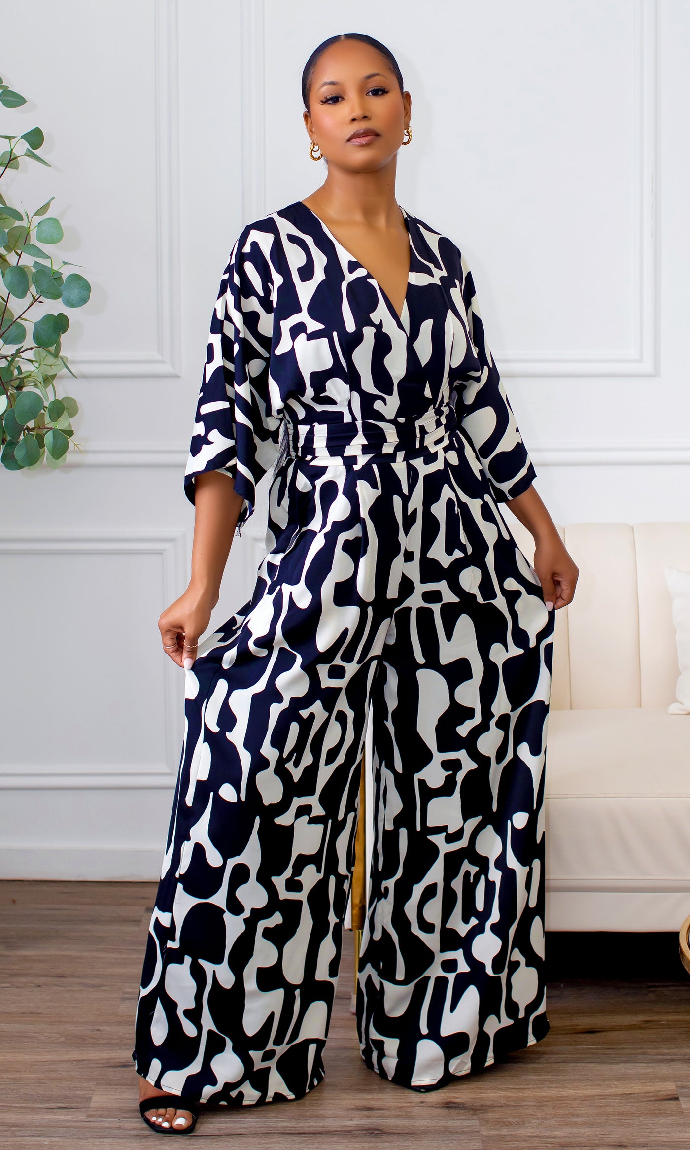 Brooklynn Printed Jumpsuit B1 FINAL SALE