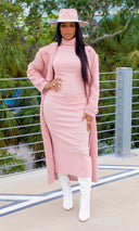 Blush Power Dress Coat Set