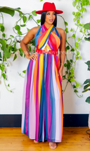 Spectrum | Color Block Belted Dress - Cutely Covered